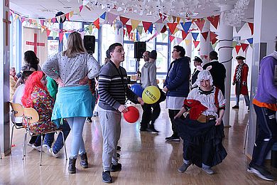 Faschingsfeier in der Diakonie am Thonberg