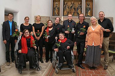 Gruppenfoto mit Thonkunst