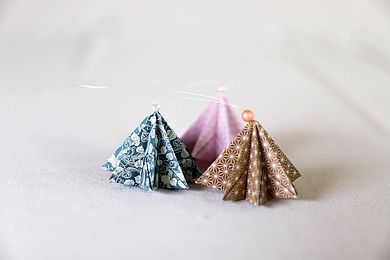 Kleine Lampions aus Papier