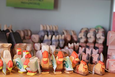 Kinderspielzeug aus Holz - Holztiere